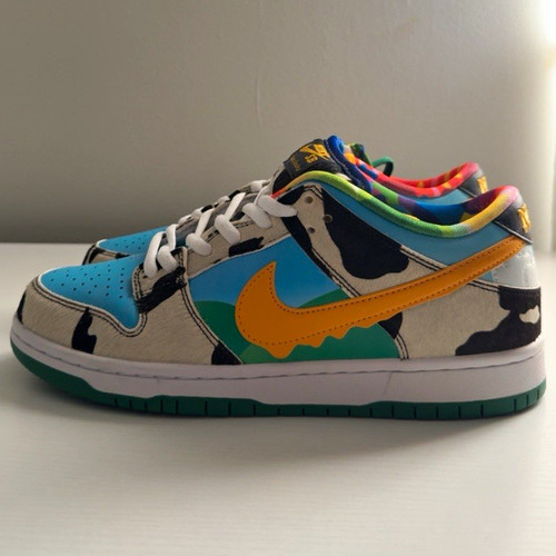 Nike SB Dunk Low Chunky Dunky Men’s Low Top Lace-Up Sneakers Multicolor
