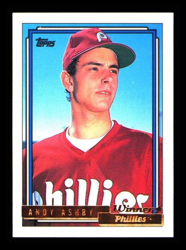 1992 Topps Gold Andy Ashby #497 card