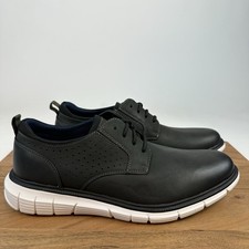 NEW Mens Dockers Fontera 24 Lace Up Casual Dress Shoes Black Size 8