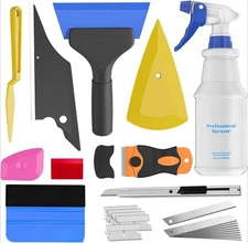 Window Tinting Tool Kit, 30-Piece Easy-to-Use Tool Set