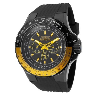 Invicta Aviator Skyshock Men's Watch - 50mm, Black (39277)