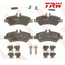 Brake pad set, disc brake Cotec TRW GDB1697 for VW