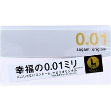 New Release Sagami Original 001 L Size 10pcs Ultra Thin Condom - US Seller