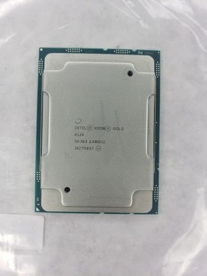 Intel Xeon Gold 6126 CPU, SR3B3, 19.25M Cache, 2.60 GHz
