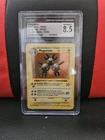 Pokemon Cards: Base Set Shadowless Rare Holo: Magneton 9/102 CGC 8.5