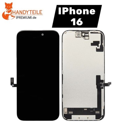 Display Für iPhone 16 Soft Oled Lcd Beste Qualität Bildschirm für Apple