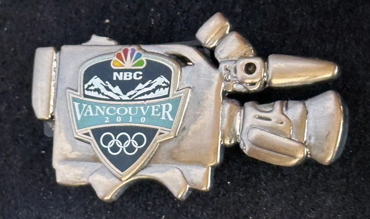 バンクーバーオリンピック2010 ピンバッジ フジテレビ 非売品・新品】2010 バンクーバーオリンピック フジテレビ ピンバッジ