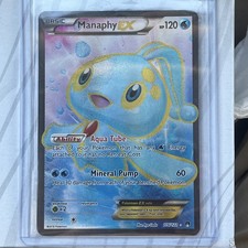 Carta Pokémon TCG Manaphy EX Full Art Ultra Rara 116/122 XY Breakpoint NM
