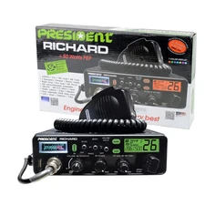 President Richard 50W FM/AM Radio Transceiver - Black BRAND NEW