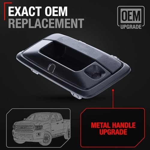 T1A Upgraded Metal Tailgate Handle Assembly – Compatible With 1998-2003 Toyota S