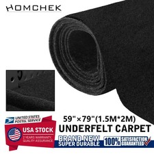 59"x79" BLACK CARPET for Car Sub Speaker Box Cabinet Pro Road Case Trunk Liner