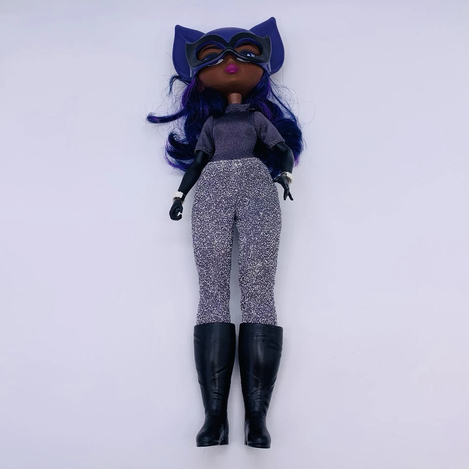 "Lote 4 muñecas DC Super Hero Girls Catwoman Harley Quinn Super Girl Wonder Woman 11""" Foto 2 de 4