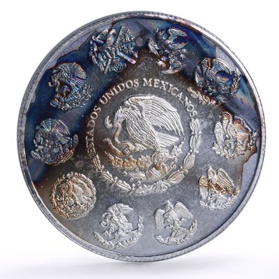 Mexico 1 onza Libertad Angel of Independence silver coin 2002 | eBay