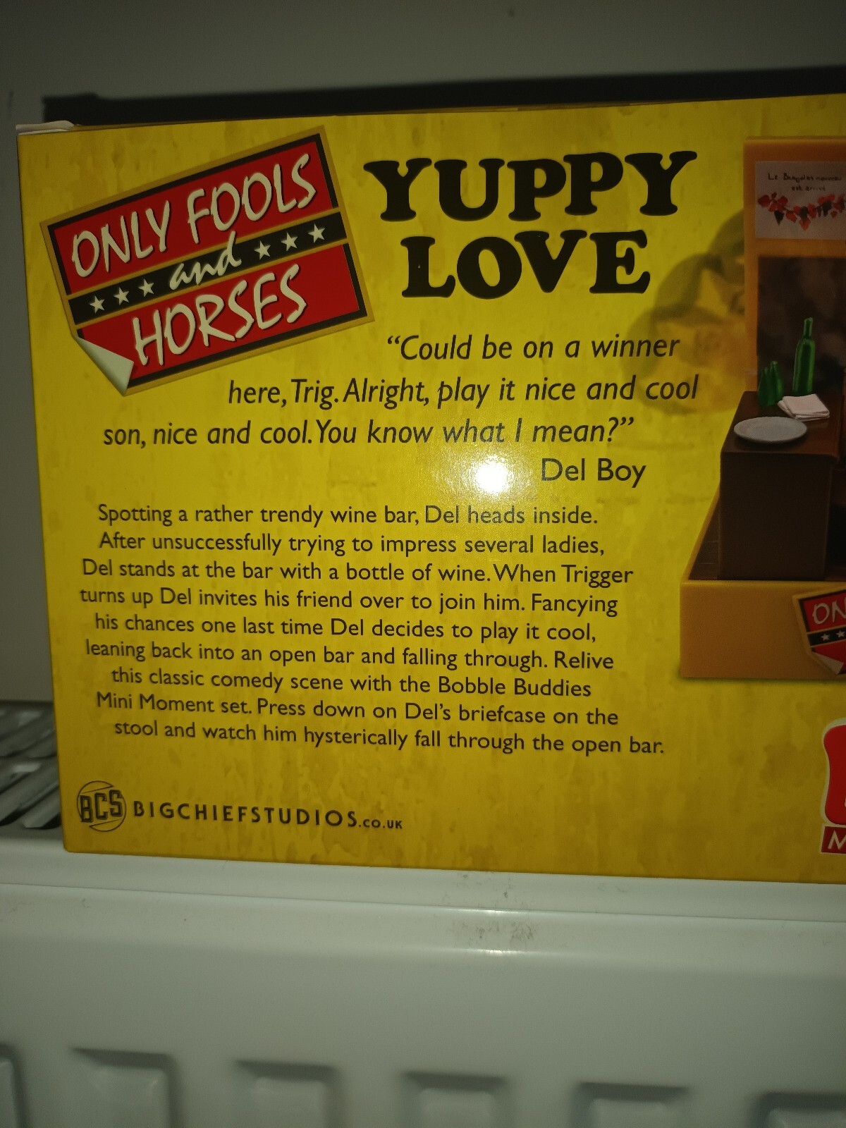 Yuppy Love Only Fools And Horses New Bobble Buddies Del Boy Bar