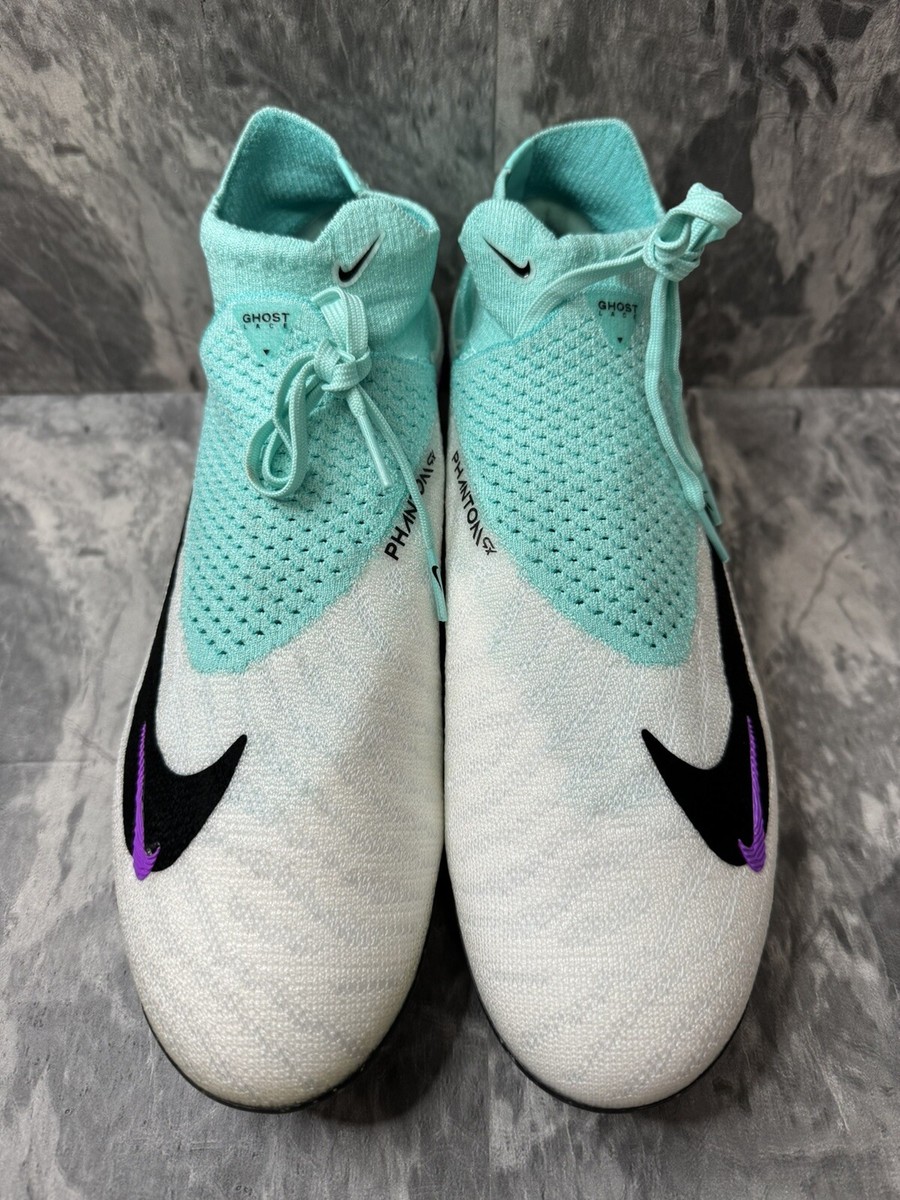Nike Phantom GX Elite DF FG Soccer Cleats Hyper Turq DC9969-300