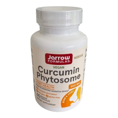 Jarrow Formulas Curcumin Phytosome 500 mg - 60 Veggie Capsules Joint Health