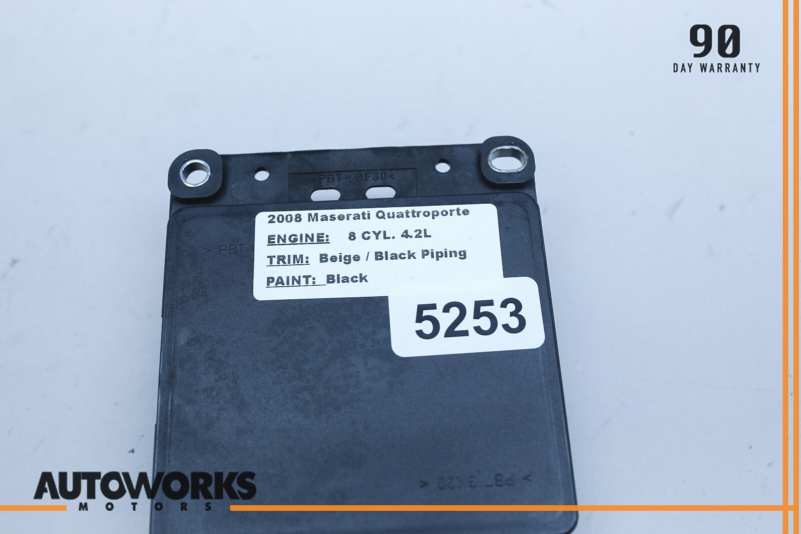 03-12 Maserati Quattroporte M139 AWS Advanced Weight System Control Module OEM