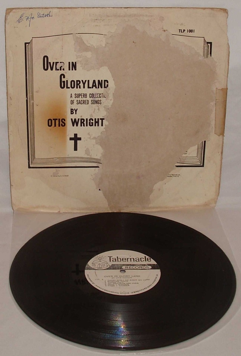 ジャマイカLP Otis Wright Over In Gloryland TLP1001 TABERNACLE RECORDS /00260 OTIS WRIGHT Over In Gloryland TABERNACLE RARE 1967 JA GOSPEL SOUL