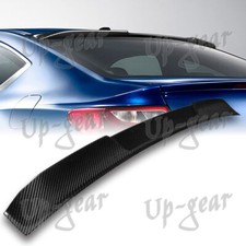 For 2013-2017 Honda Accord Coupe Real Carbon Fiber Rear Window Visor Spoiler