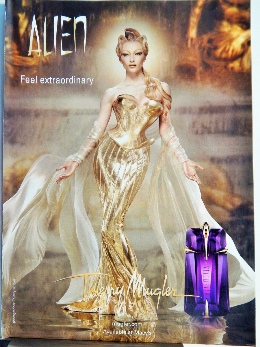 THIERRY MUGLER ALIEN/ TOMMY HILFIGER FINE FASHIONS ORIG VTG 2013