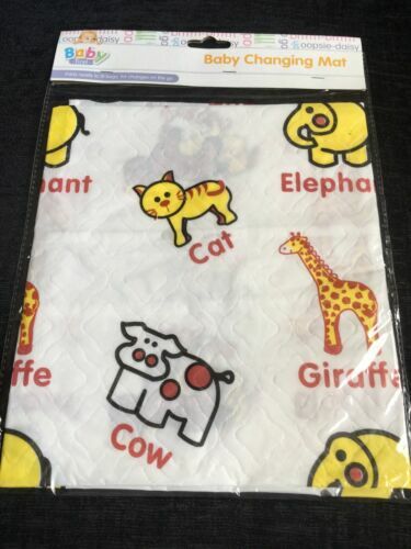 leopard print baby changing mat