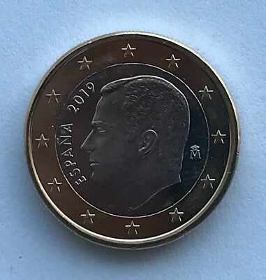 SPAIN - 1 € Euro circulation coin 2019 - King Felipe VI