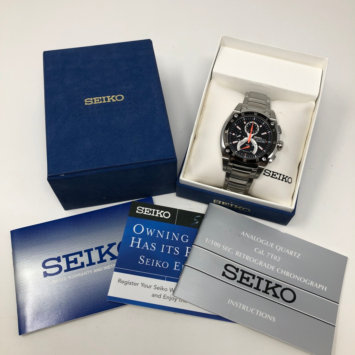Chronograph Seiko Sportura Spc001 Seiko Collective SPC001 Sportura