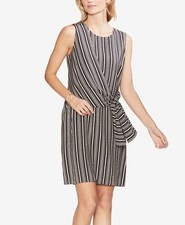 Vince Camuto Striped Tie-Front Dress MSRP $129 Size 12 # 20B 74 NEW