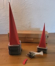 antik Herrnhuter Stern rot Original Erzgebirge Zusammenbauen mit Clips OVP