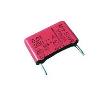 5 PCS WIMA RADIAL Polyester CAP 0.01uF 10nF 103 250V AC 10 Film Capacitor