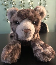 Douglas Cuddle Toys DLux Collection | 20" Saffron Leopard Plush | USED