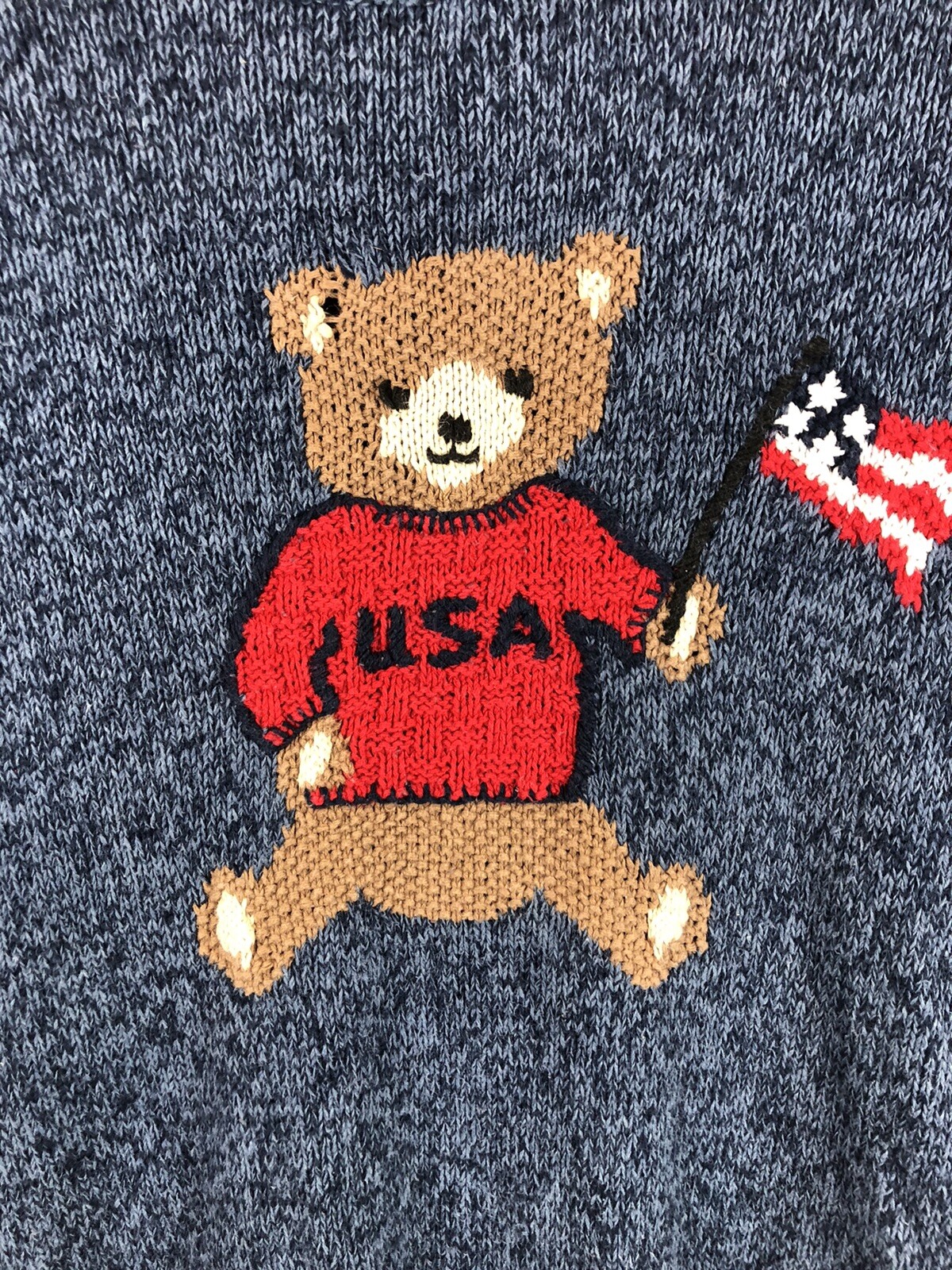 Jacque And Koko USA Bear Sweater Women’s Knit Plus Size 26/28 eBay