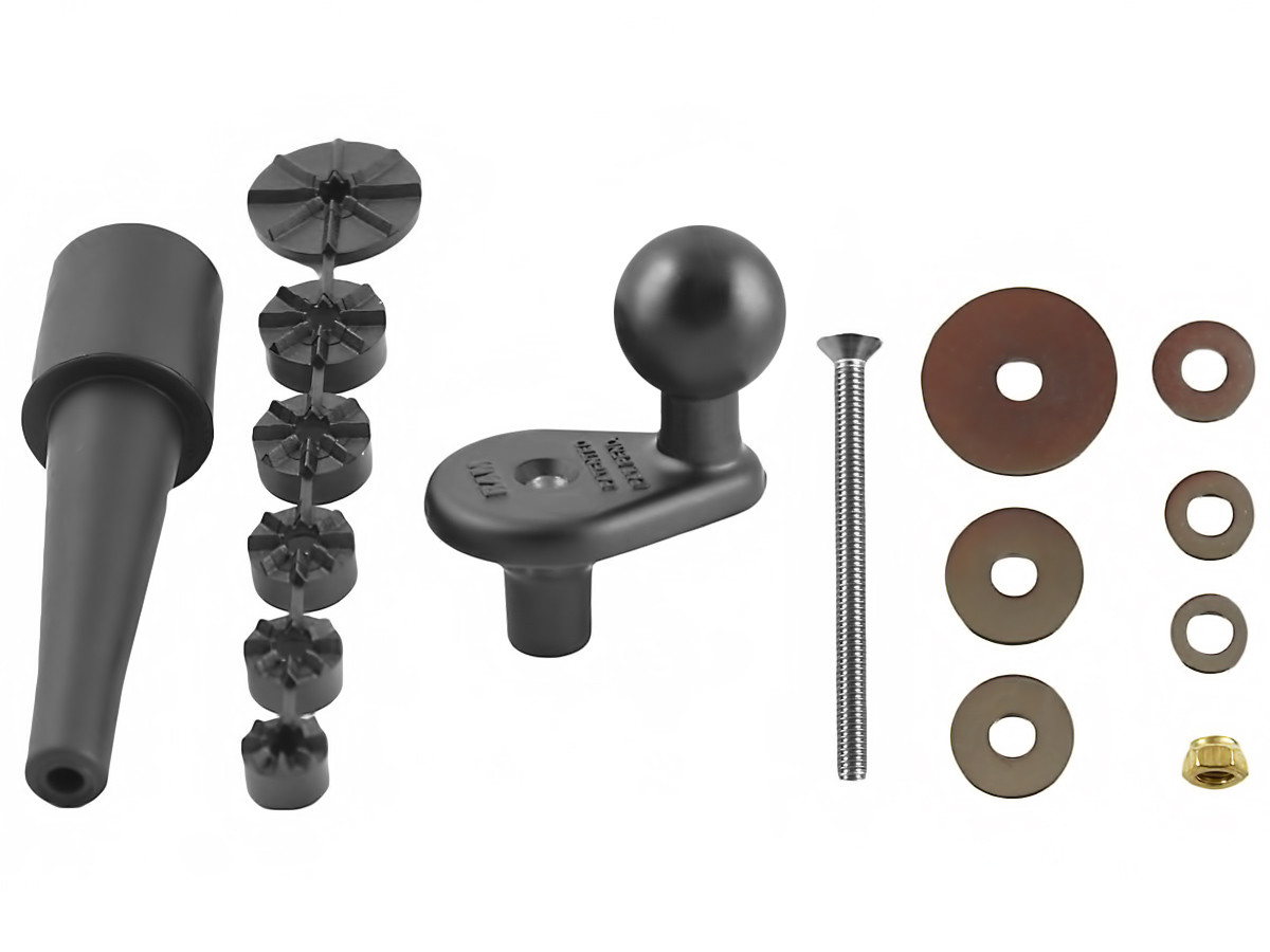 RAM Mount Motorcycle Fork Stem Base with 1