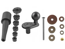 RAM Mount Motorcycle Fork Stem Base with 1" Ball - RAM-B-342U