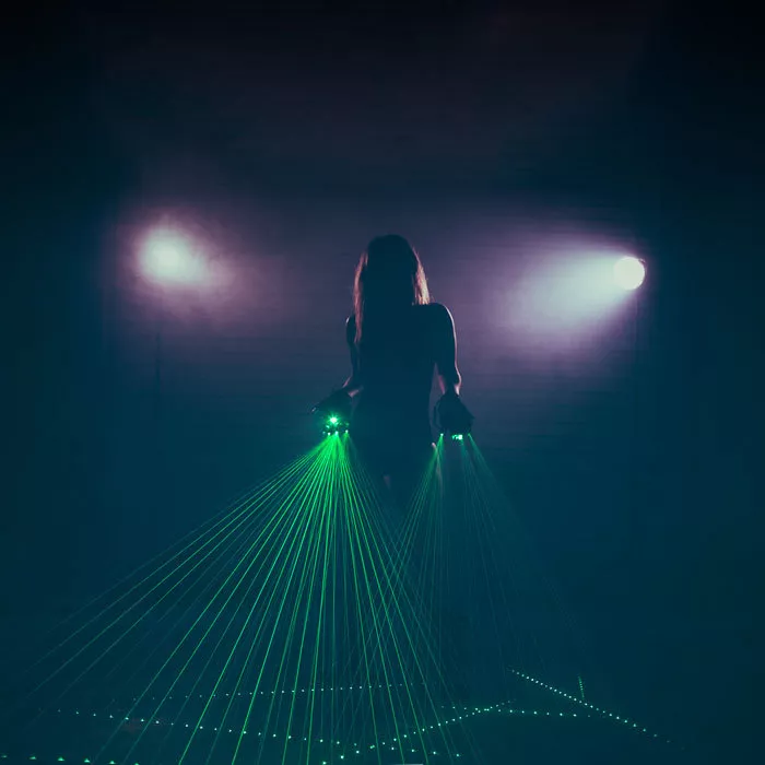 Rave Laser Gloves Insane Lazer Lights finger lazers 3d eBay