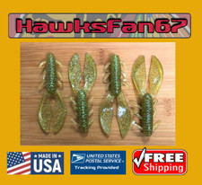 30 SUNGILL 3.50" SWIM-N-ELITE CHUNK CREATURE CRAW NED RIG TRAILER BULK BAIT
