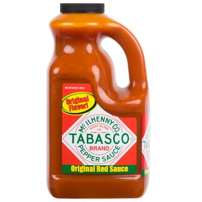 TABASCO 64 oz Hot Sauce 1/2 Gal. (select flavor below) | eBay