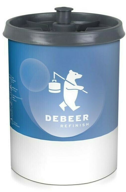 1 Litro Debeer Waterbase 900 MM904 Marrón Castaña Capa Base de Agua Mischpigment