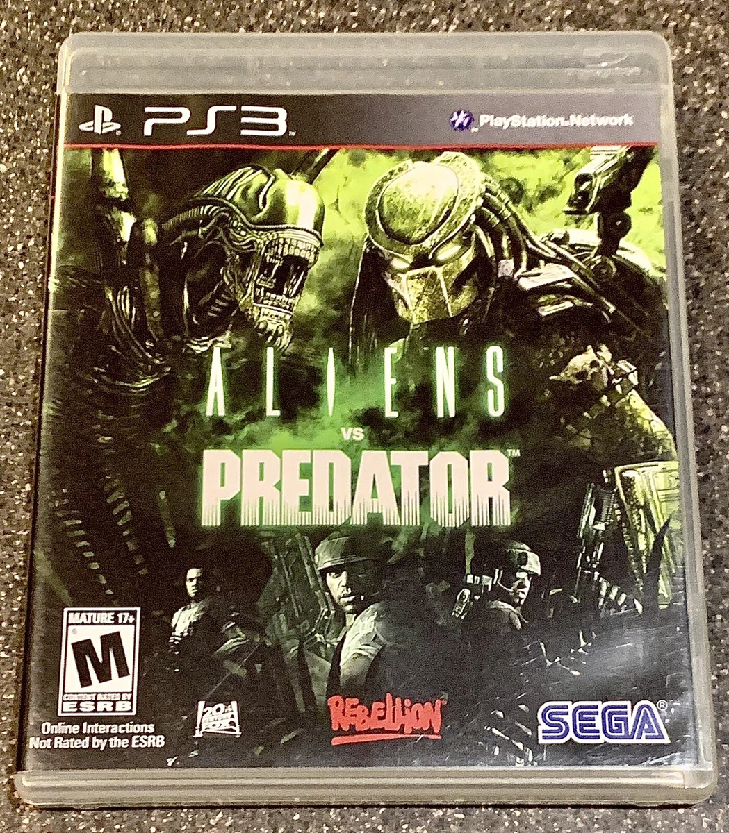 Aliens vs. Predator Sony PlayStation 3 PS3 Game Working + Tested Complete