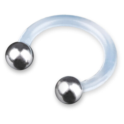 Titan G23 Ferro Di Cavallo Piercing Per Labbra Naso Helix Orecchio Setto Z566 - Foto 8