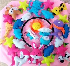 hand made baby crib mobile