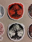  Stickers Lot Of Six For Laptop, Bottle,Home,Car,Helmet+9 mint sport cards. — photo 3