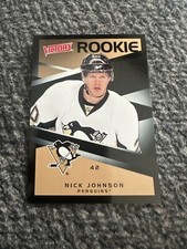 2010-11 Upper Deck Victory Black #242 Nick Johnson RC Rookie Pittsburgh Penguins