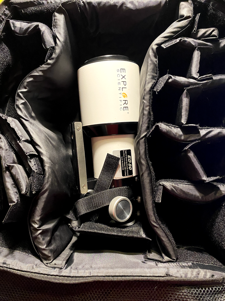 Explore Scientific ED80 Air-Spaced Apochromatic 80mm Triplet Refractor ...