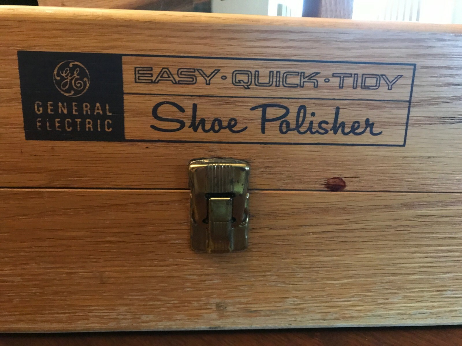 Vintage General Electric Shoe Polish Kit Gem