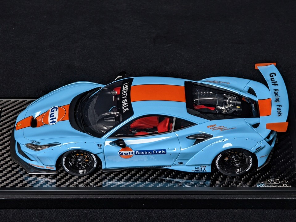 Ferrari F8 GT LBWK (Gulf) [VIP Scale Models] 1/18 scale | eBay