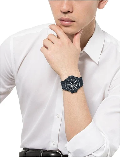 Casio G-SHOCK GA-1100-1AJF Black Aviation SKY COCKPIT Watch Watch Men JAPAN NEW - Picture 2 of 4
