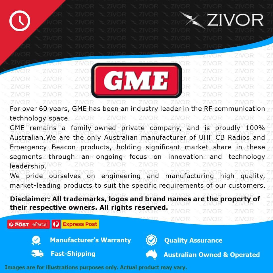 New GME UHF CB Radio 5 Watt Super Compact PlugnPlay Kit & ScanSuite TX3120SPNP - Image 2 of 4