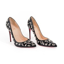 Christian Louboutin So Kate 120 So Nail Size 36.5 US 6.5 Black Stud Pumps Heels
