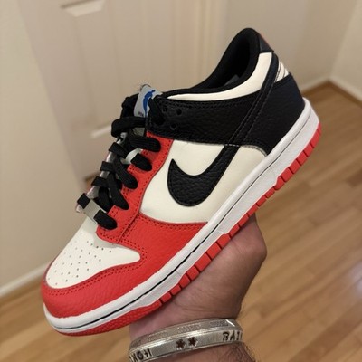 Nike Dunk Low EMB  NBA 75th Anniversary Chicago  (Size 4Y/5.5W)